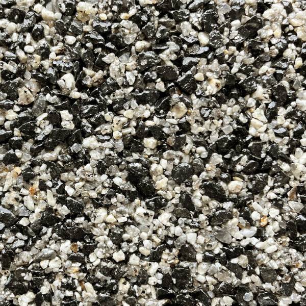 Canary Wharf resin-bound aggregate colour sample