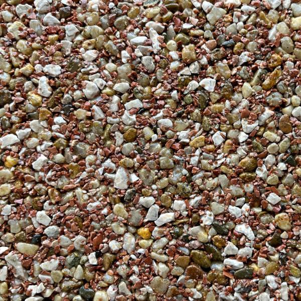 Ellis Island resin-bound aggregate colour sample