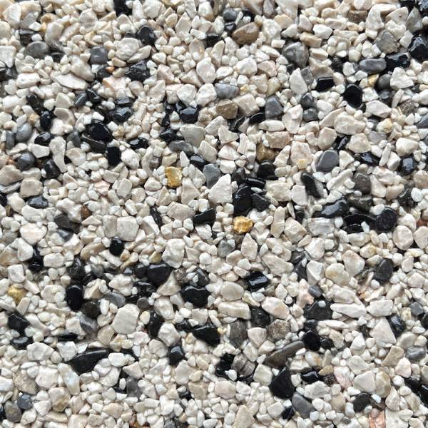 The Basilica resin-bound aggregate colour sample